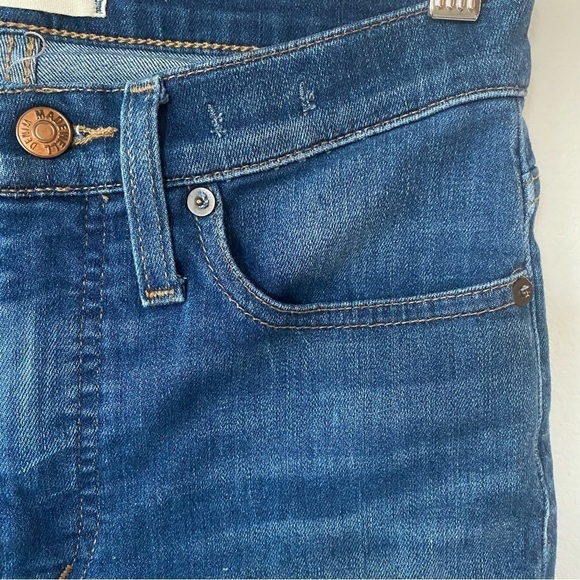 Madewell | Women's Cali Demi-Boot Jeans Size 25 Marco Wash - Picture 4 of 9